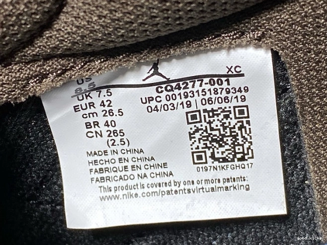 Cheap Air Scott Mocha CQ4277-001 1 OG SP Jordan Travis x Low Dark 0817